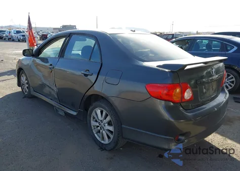 2009 Toyota Corolla S from USA, damaged, VIN 1NXBU40E59Z105666
